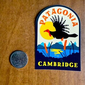 Patagonia Cambridge turkey sticker